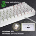 ZEBRONICS Zeb-Max Ninja 61 Keys Wireless Mechanical Keyboard - White