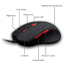 Zebronics Zeb Feather - Premium USB Gaming Mouse