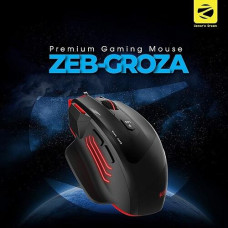 ZEBRONICS Zeb-Groza - Premium USB Gaming Mouse