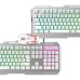 Zebronics Transformer Gaming Keyboard and Mouse - White