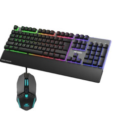 Ant Esports KM550 Wired Keyboard and Mouse Combo - Black