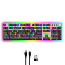 Ant Esports MK4400 Pro Wireless RGB Mechanical Gaming Keyboard With Brown Switches
