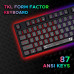 Ant Esports Thunder 20 Wired Mechanical Gaming Keyboard Red Switch - Black