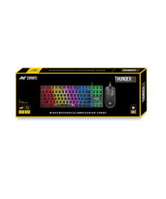 Ant Esports Thunder 20 Wired Mechanical Gaming Keyboard Brown Switch
