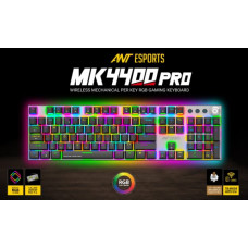 Ant Esports MK4400 Pro Wireless RGB Mechanical Gaming Keyboard With Brown Switches