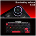 Dawg HighKEY 718 Wireless RGB Gaming Keyboard With Blue Tactile Switches