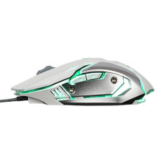 Zebronics Transformer-M Wired Gaming Mouse - White