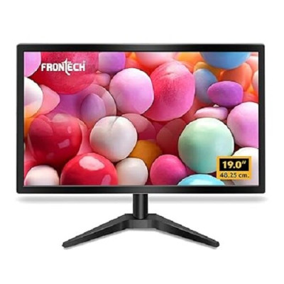 Frontech 19 Inch HD LED Wall Mountable Slim & Stylish Design Monitor