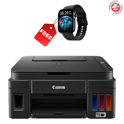 Canon PIXMA G2010 All-in-One Ink-Tank Printer - With Watch