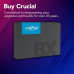 Crucial BX500 1TB 2.5-inch 3D NAND SATA Internal SSD