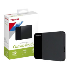 Toshiba 1TB Canvio Ready Portable External Hard Drive - Black