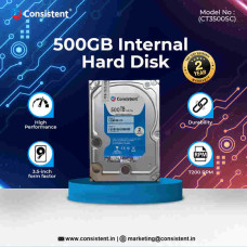 Consistent 500 GB SATA Internal Hard Drive