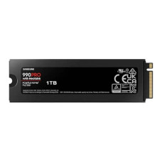 Samsung 990 PRO 1TB NVMe Gen4 SSD with Heatsink