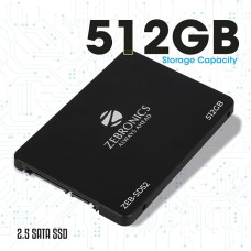 Zebronics 512GB Internal SATA SSD