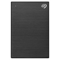 Seagate 2TB One Touch External Hard Drive With Password Protection - Black