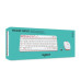 Logitech MK240 Nano Wireless Keyboard and Mouse Combo - White & Vivid Red